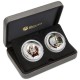 LUNAR GOOD FORTUNE SERIES - MONKEY WEALTH AND WISDOM 2016 TWO-COIN SET 